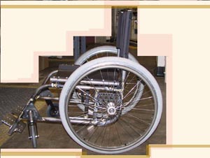 photo of wheelchair